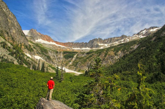 Horseshoe Basin and Person