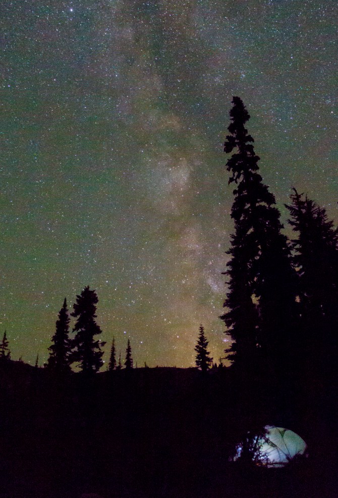 Heather Pass: Starfields at Night