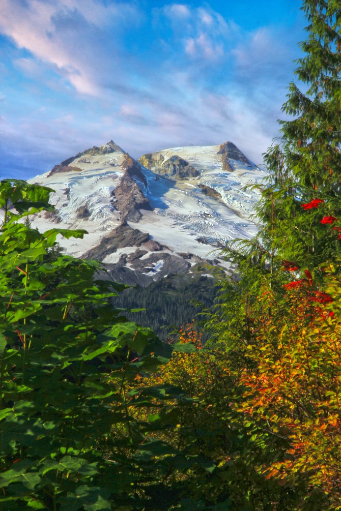 Mount Baker in the Fall