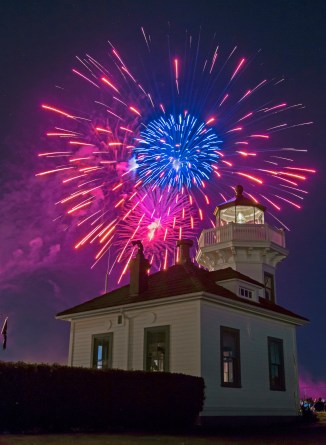 Mukilteo Lighthouse Festival Fireworks