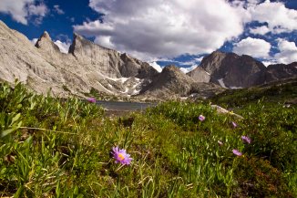 View from Deep Lake, Wind River Range, Wyoming