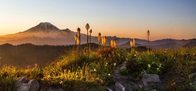 mount rainier sunset 1001b em