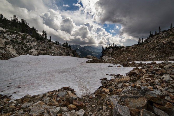 Ascending Spider Glacier