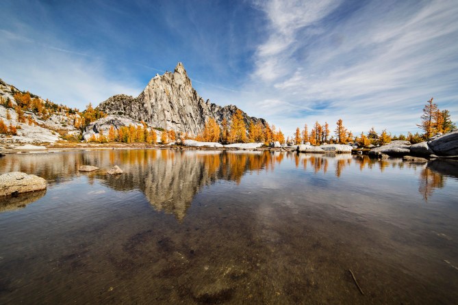 Prusik Peak Reflected