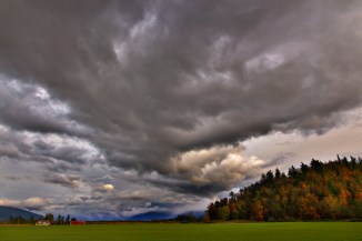 Skagit Valley Fall Sunset