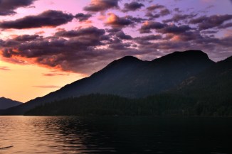 Desolation Peak from Ross Lake