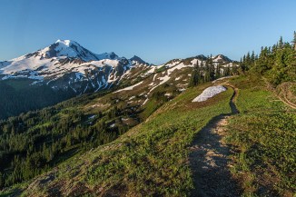 Mount Baker from the Skyline Divide Trail