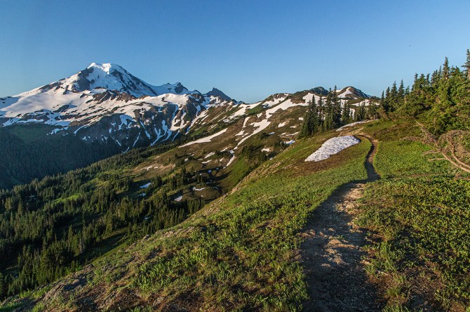 Mount Baker from the Skyline Divide Trail