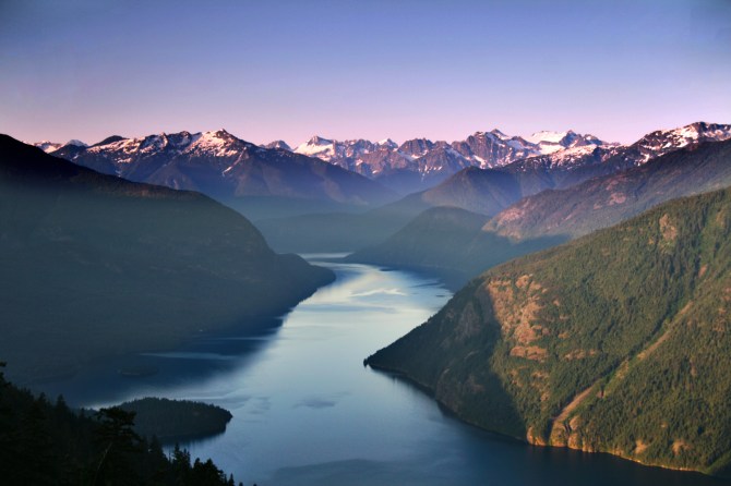 Ross Lake from Desolation Peak