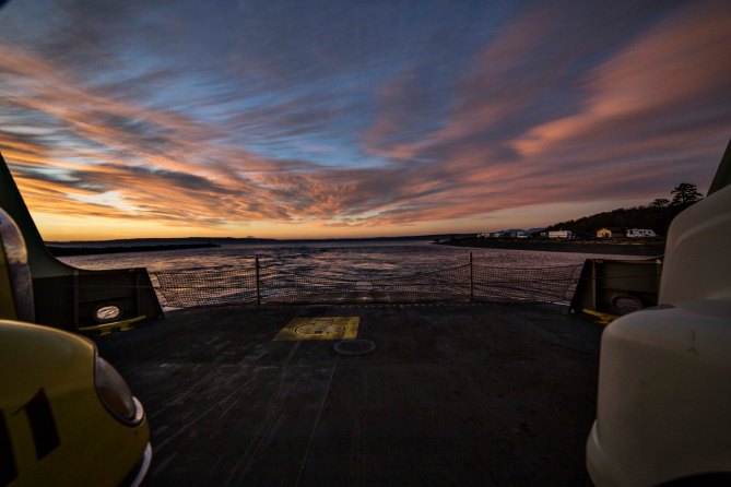 On the Ferry Deck