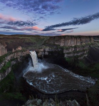 Palouse Falls State Park  - Sunset