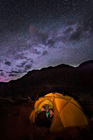 Looking at the stars 