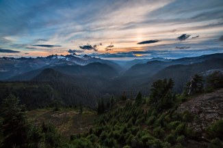 Nooksack Valley from Park Butte Lookout