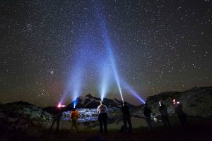 Night Sky Photo Students and Mount Shuksan