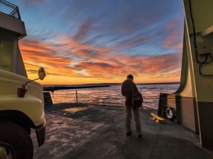 Sunrise on the Ferry 2