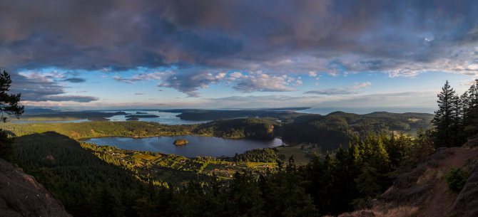 View from Mount Erie, Anacortes