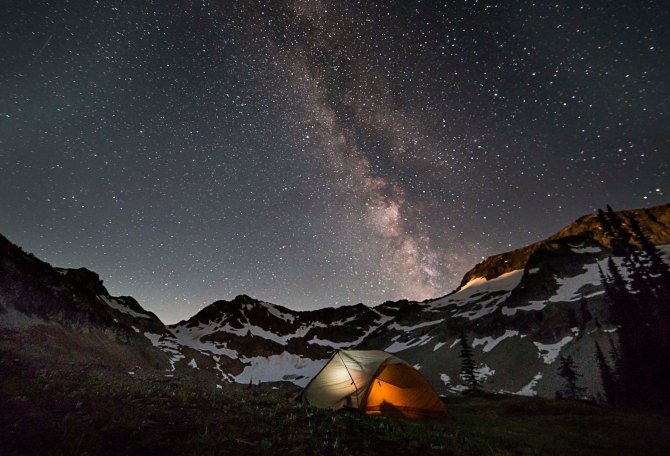 Milky Way over Spider Gap 4