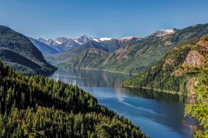 Ross Lake from the Lightning Creek Trail, North Cascades National Park